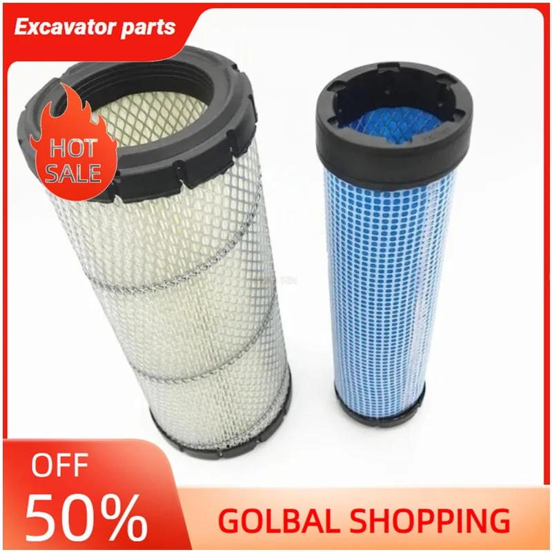 

Элемент воздушного фильтра экскаватора, воздушная сетка для Kobelco для Hitachi ZAX100 ZX110 120 130-6