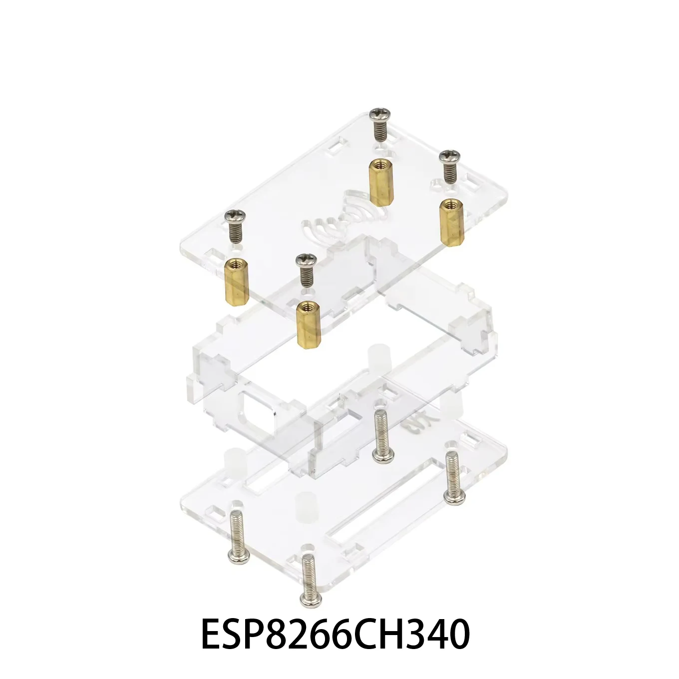 NodeMcu Lua 2102 340G für ESP-32 IoT-Entwicklungsboard Transparente Acryl-Schutzhülle – Detail 2