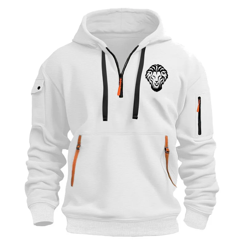 2025 primavera otoño sudadera con capucha para hombre Leon Athletic Club de Bilbao estampado ropa deportiva multifuncional polar algodón sudadera con capucha de alta calidad