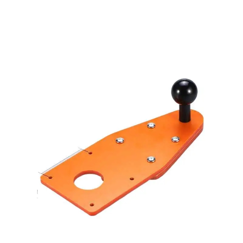 

New trimming machine balance plate flip plate small gong machine baseplate arc R corner chamfer balance baseplate