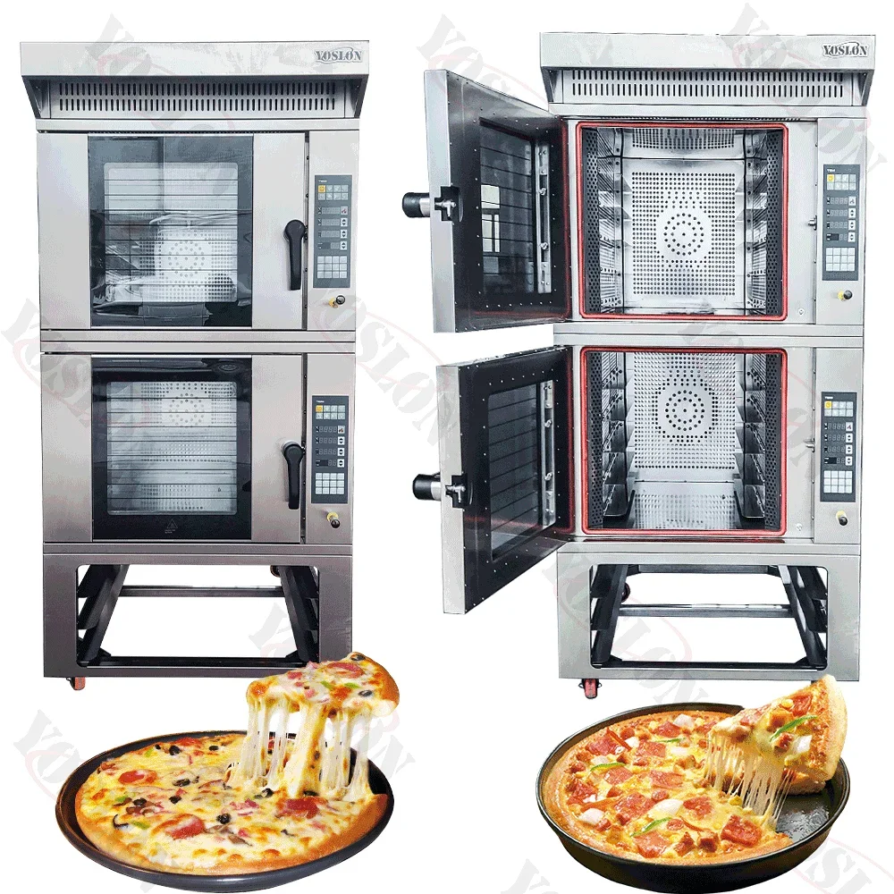 Oem promocional mais vendido forno de convecção comercial elétrico fornos embutidos forno de pizza de bancada