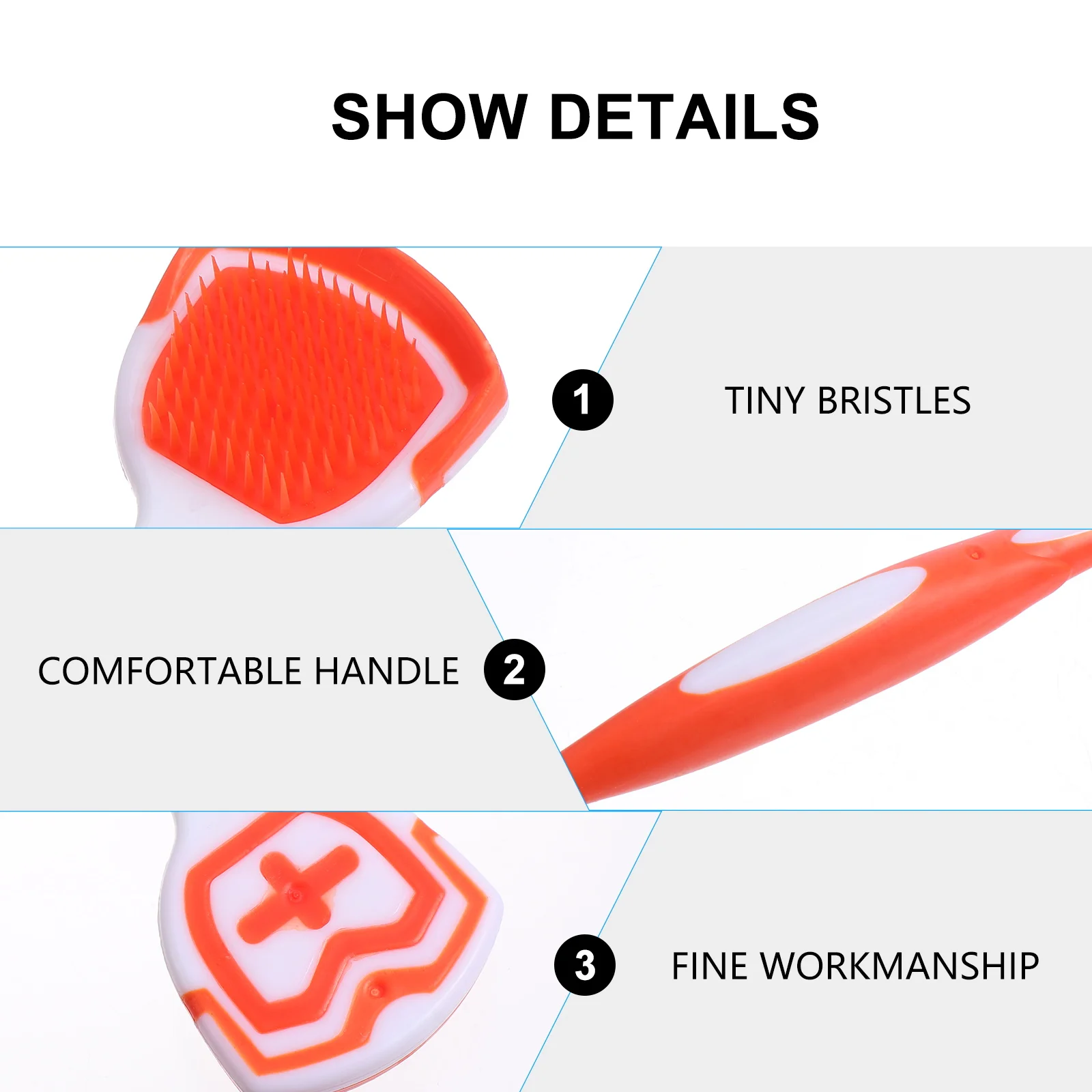 

2pcs Scraper Brush Cleaner For Oral Care Reusable Tongue Cleaning Tool Removes Debris Bad Breath Adult Tongue Scraper