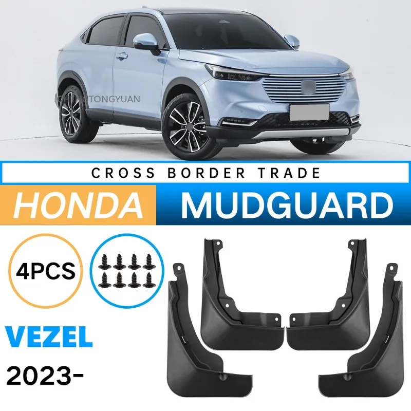 

Mudguards for Honda Vezel 2023-2024 Wheel Exterior Part Mudflaps Fender Flares Flap Splash Mud Accessories