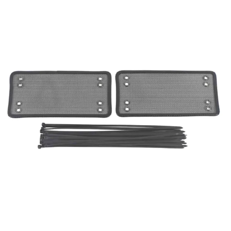 Vtear Car Anti-Insect Mesh Grille Cover Exterior Front Engine Radiator Panel Trims Protective Accessories For Lixiang Li L7 2024