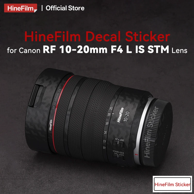 

Hinefilm Skin for Canon RF10-20F4 Lens Sticker 10-20 f4 Wrap Cover for Canon RF10-20mm f4 L Lens Protective Skin RF10-20 F4 Skin