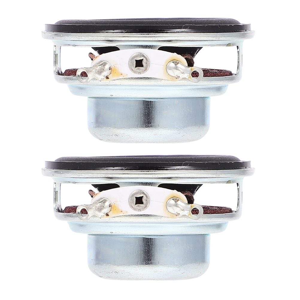 

2Pcs Rubber Edge Full Range Bass Speaker Durable Audio Unit for Home Car Desktop Sound System Replacement DIY Powered Speaker