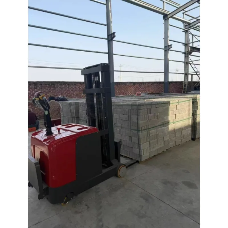 

1.5-ton 2-ton Fully Electric Forklift Without Legs Station Driven Gantry Forward Moving Stacker FOB price