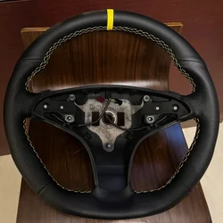 Voor Mercedes Benz C63 SL65 SLK55 AMG R230 C219 W204 W212 2008-2015 Hand Stitch Microfiber Lederen Auto stuurhoes