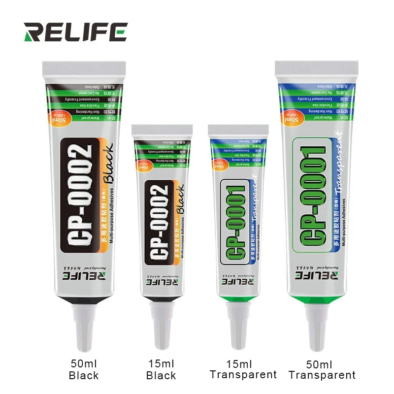 RELIFE CP-0001/CP-0002 Mobile Phone LCD Screen Back Cover Repair Glue Middle Frame Maintenance Bonding Adhesive Crack Seal Glue