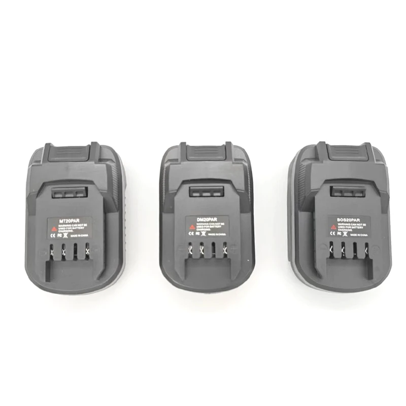 

For Makita/DeWalt/Milwaukee/Bosch 18/20V Li-ion Batteries for Parkside X20V Battery Power Tools MT20PAR DM20PAR BOS20PAR Adapter