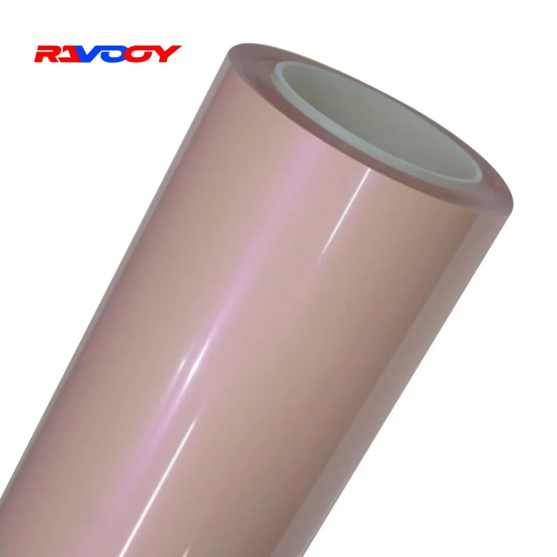 Color-changing dreamy powder self-adhesive car modification stickers, made of durable aluminum foil material, with platinum viny