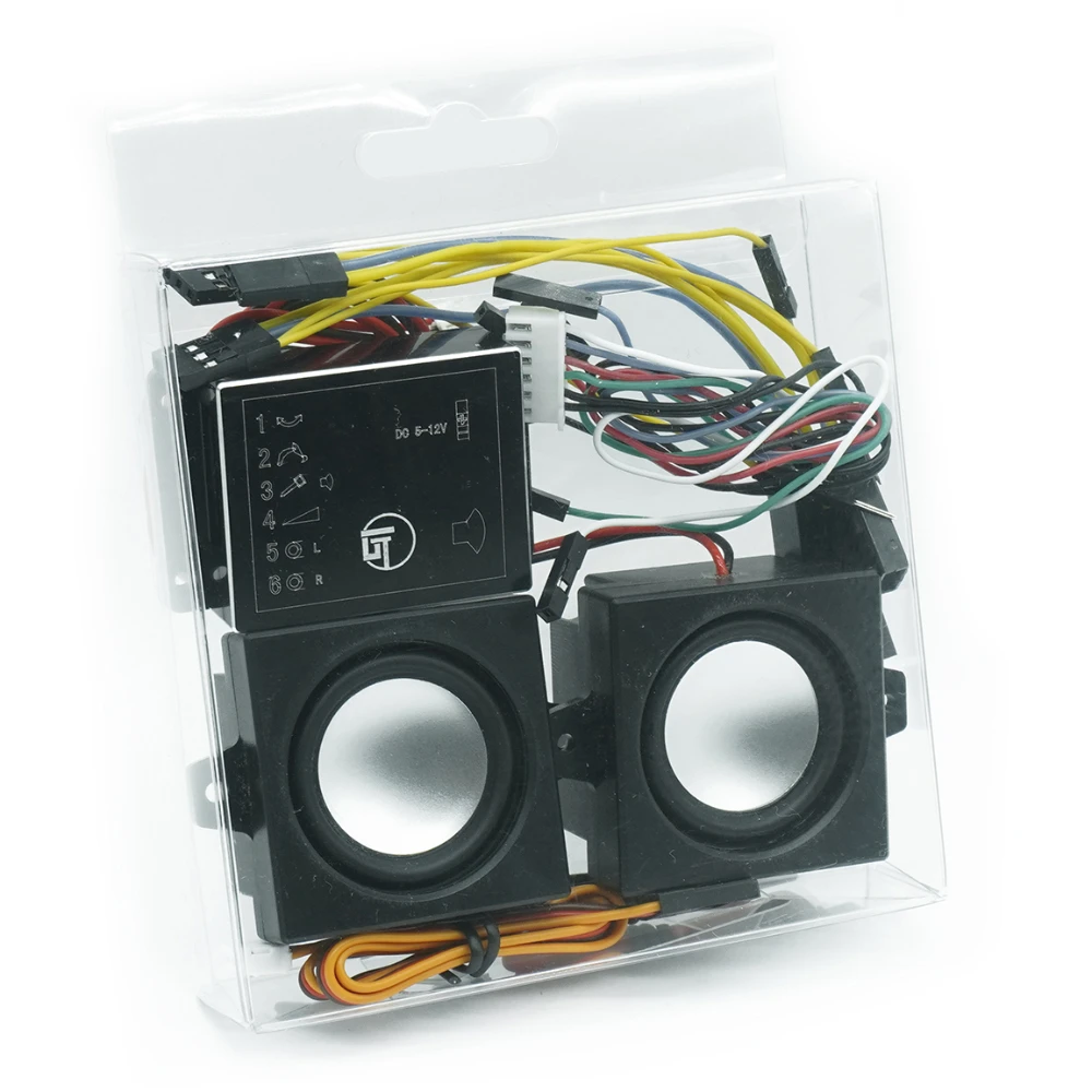 KABOLITE SZ-01 System Speaker Is Suitable for 1/14 RC Hydraulic Remote Control Excavator Model Sound Set Upgrade Accessories