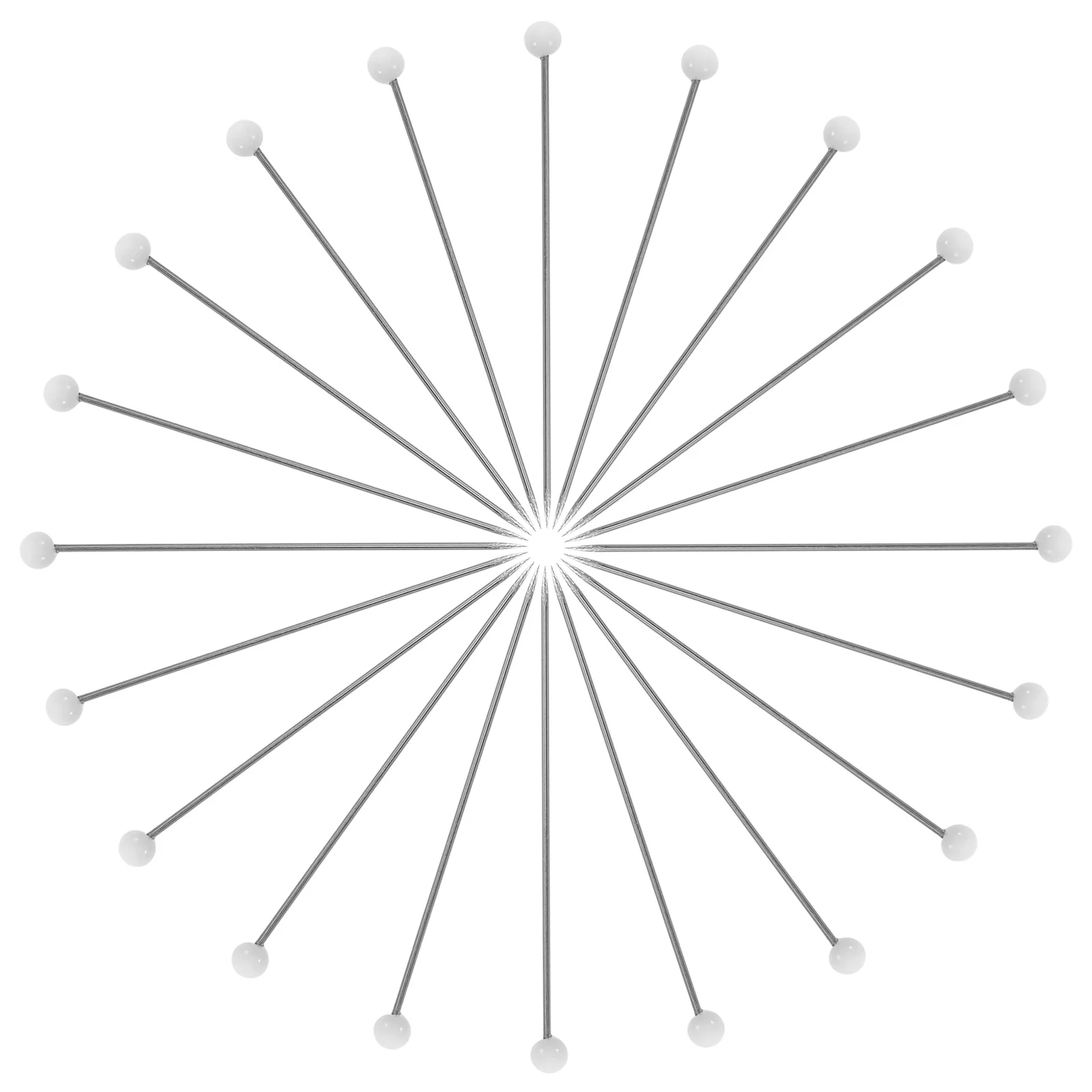 

500Pcs White Glass Head Sewing Pins for Quilting Dressmaking Embroidery Positioning Needles Craft Sewing Supplies