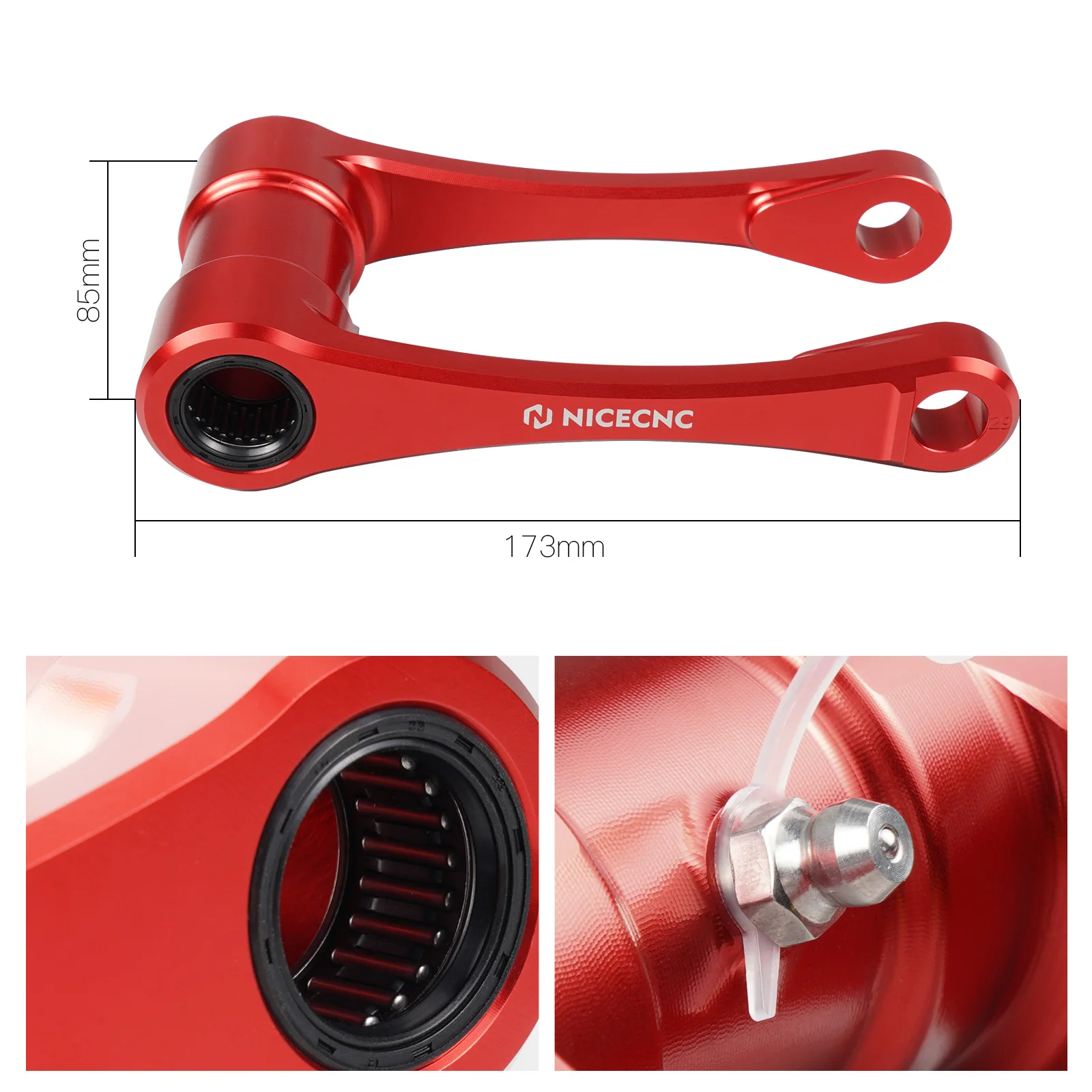 NICECNC para Stark Varg EX 2024-2025 soporte ajustable y Kit de enlace de bajada de 1 "para bicicleta de cross eléctrica de aluminio Stark Varg MX