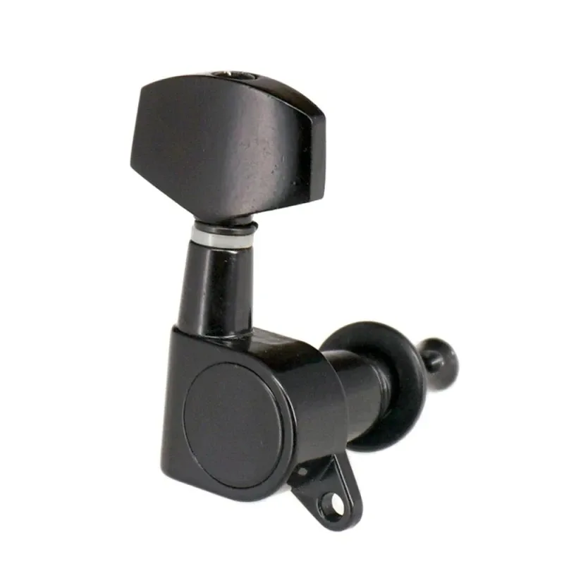 6 Stück versiegelte, verriegelbare Gitarrensaitenstimmwirbel, 3L3R, Stimmmechaniken, Akustikgitarren-Stimmwerkzeug-Set für 6-saitige Gitarren – Detail 17