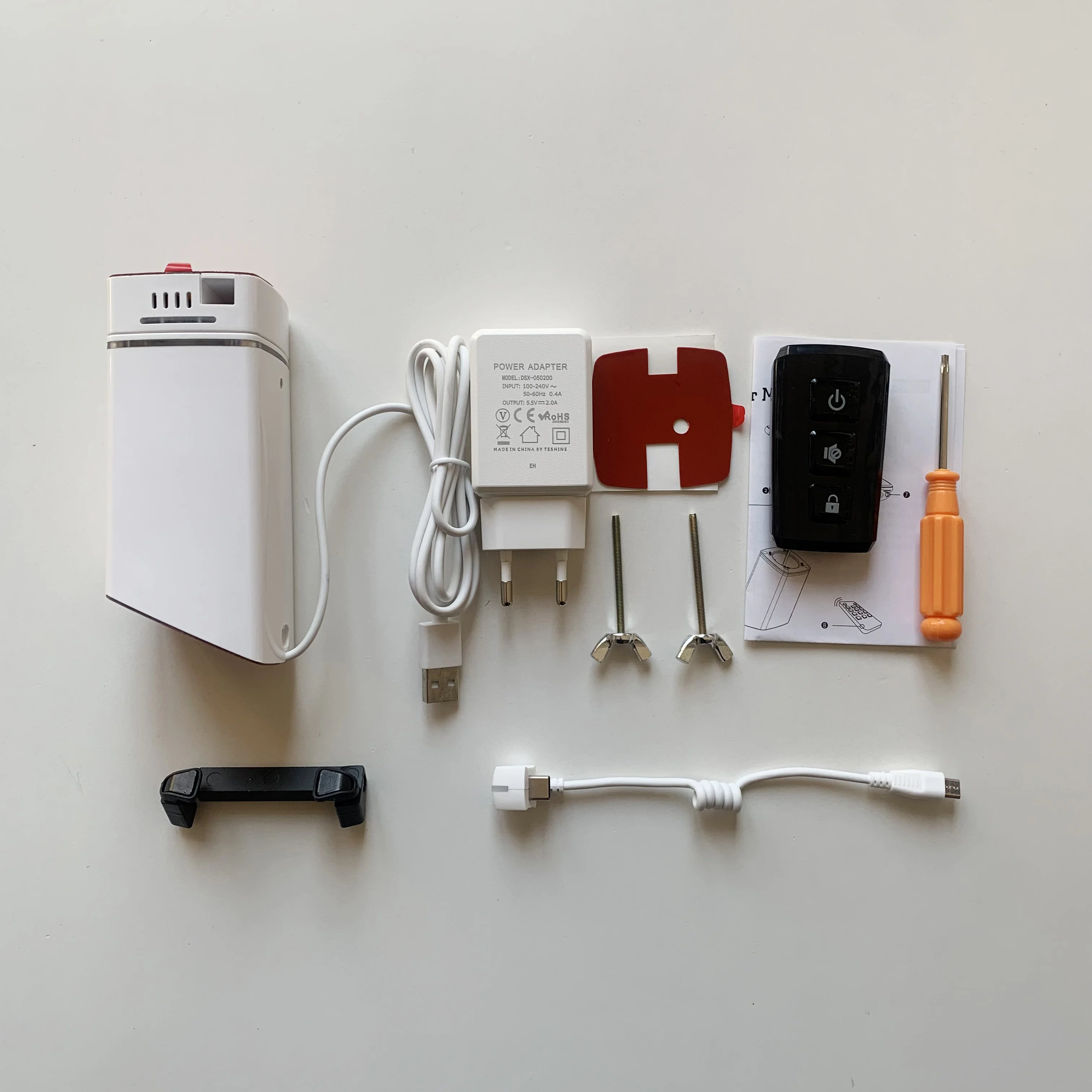 Mobile Phone Anti-Theft Alarm Stand Universal Security Burglar Alarm Holder With Clamp For All Phones