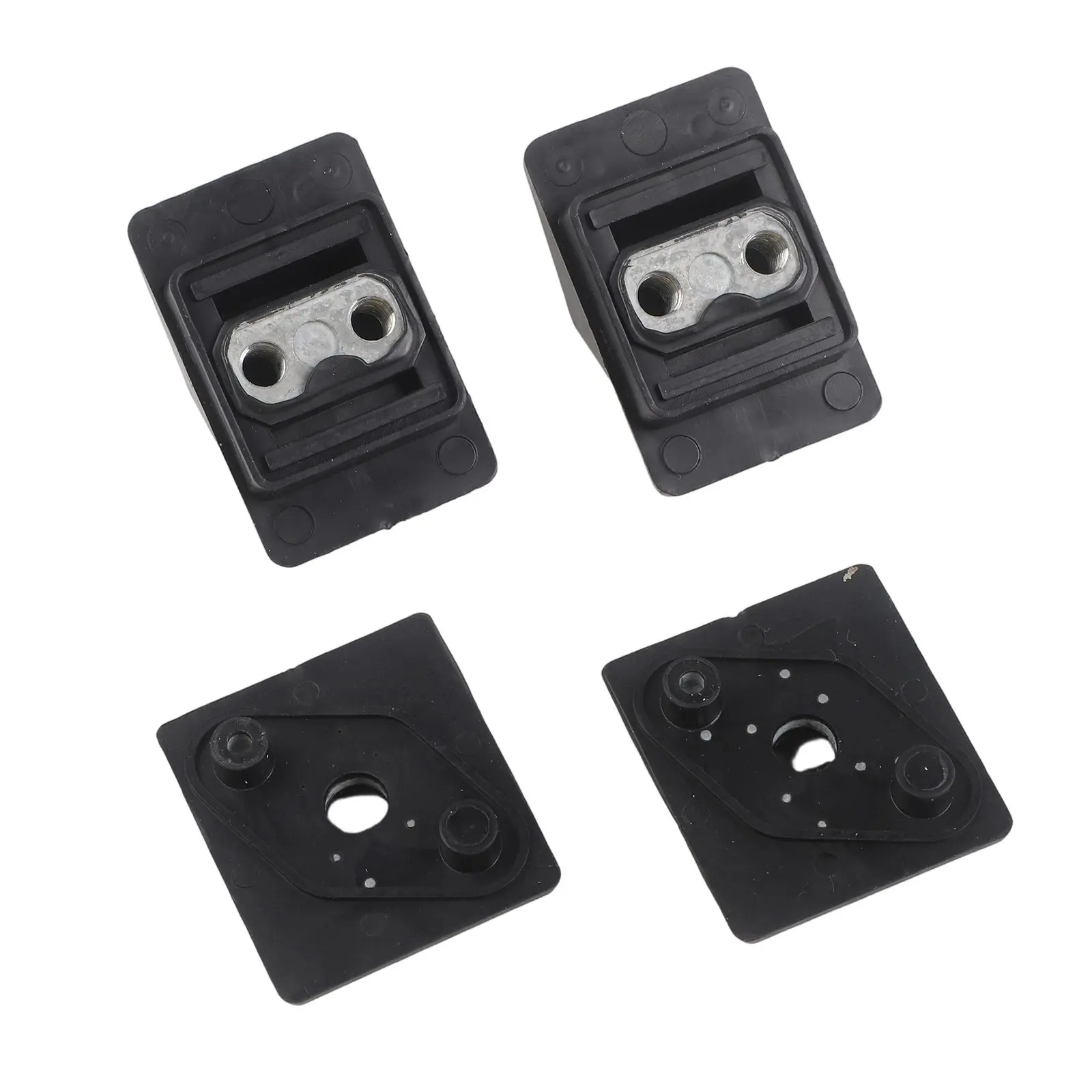 4Pcs Black Car Trunk Stop Buffer For Mercedes E Class W124 A124 C124 S124 A1247580044 247580144 Car Exterior Parts