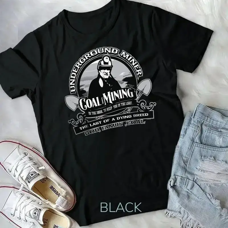 Coal Mining Underground Miner T Shirt