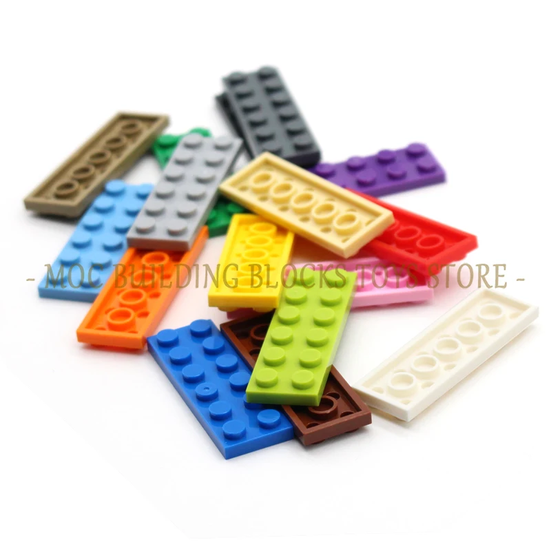 

30pcs/bag Moc Brick 3795 Plate 2x6 Classical Foundation Plate DIY Enlighten Building Block Compatible with City Street View Toys