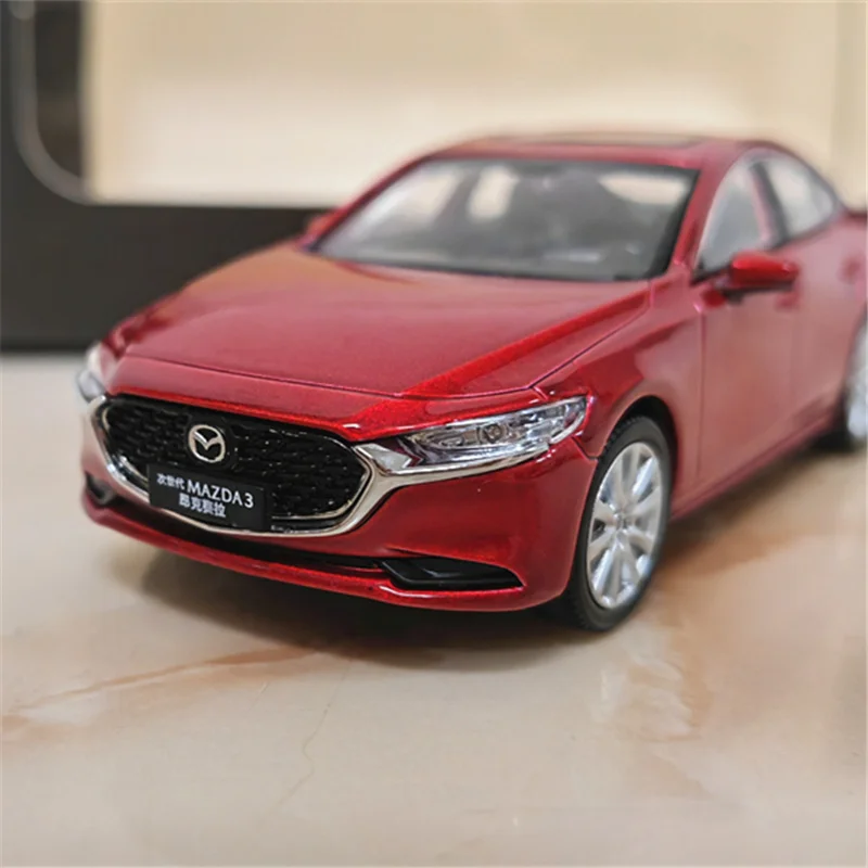 1/43 MAZDA Axela Coupe Alloy Car Model Diecast Metal Toy Vehicles Car Model Simulation Miniature Scale Collection Childrens Gift