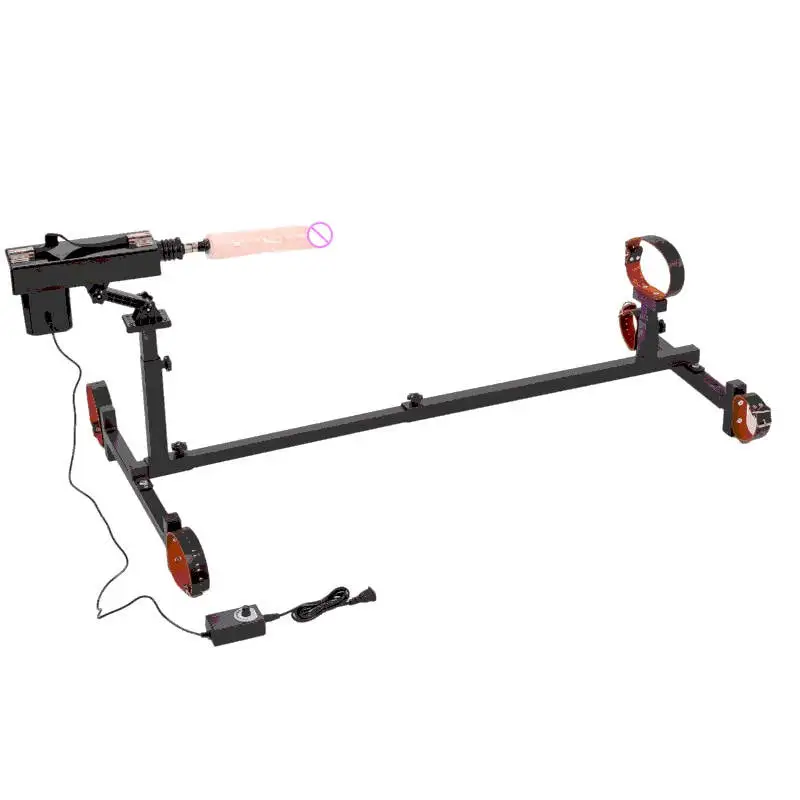 ชุดเฟรมบีดีเอสเอ็มสำหรับพันธนาการ พร้อมเครื่องสั่นแบบเซ็กซ์แมชชีน ชุดอุปกรณ์รัดปรับได้ กุญแจมือ กุญแจข้อเท้า สำหรับผู้ใหญ่ คู่รัก เล่นบทบาทสมมติ