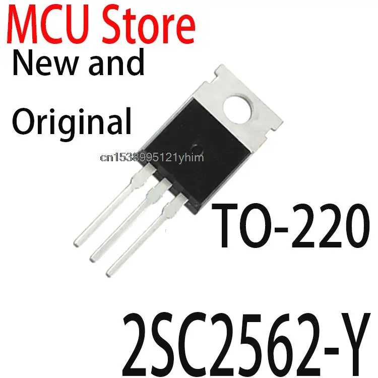 10PCS New and Original 2SC2562 TO-220 C2562 TO220 2562-Y 5A 60V 25W NPN 2SC2562-Y