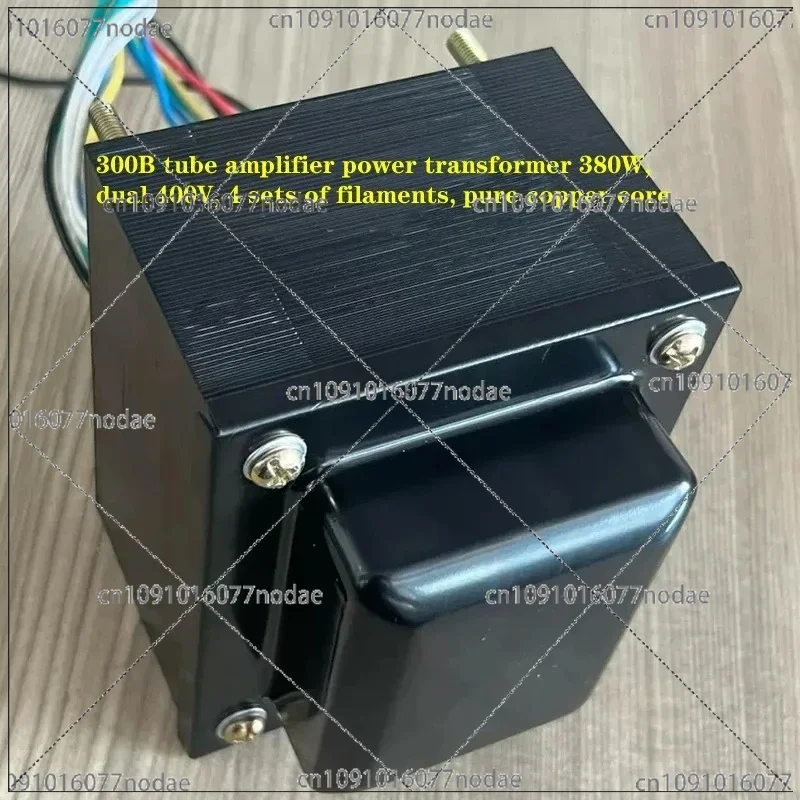 380W Power Transformer, Dual 400V, 4 Sets of Filaments, for 300B Tube Amplifier, Pure Copper Core, Amplifier DIY or Repair