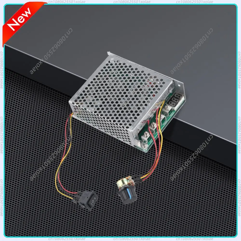 

Плата контроллера двигателя 100А, регулирующая ток, контроллер скорости постоянного тока 12В 24В 48В, прямое/обратное вращение, электронные компоненты