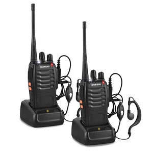 BAOFENG BF-888S WALKIE TALKIE UHF TWEE Manier Radio Baofeng 888S UHF 400-470MHZ 16CH TRANSCEPTOR DRAGBARE MET OORTJE 10 Main Communication Radio Sales - №8