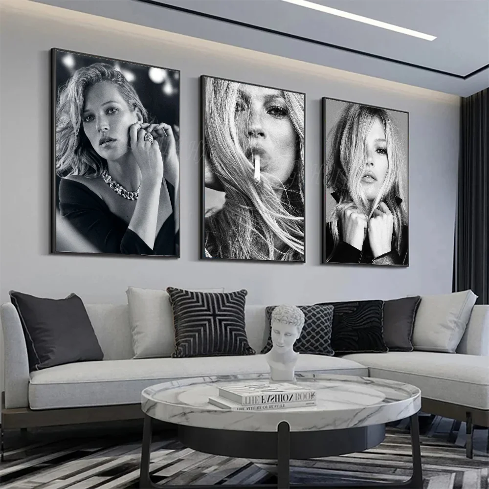 1szt Kate Moss Plakat Plakat Art Print Bar Meble Do Salonu Dekoracja