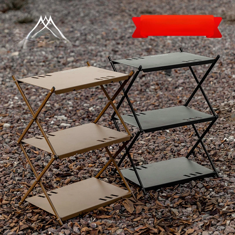 Outdoor Camping Table Small Folding Tourist Standing Desk Camping Table Mini Welding Garden Salon De Jardin Patio Furniture