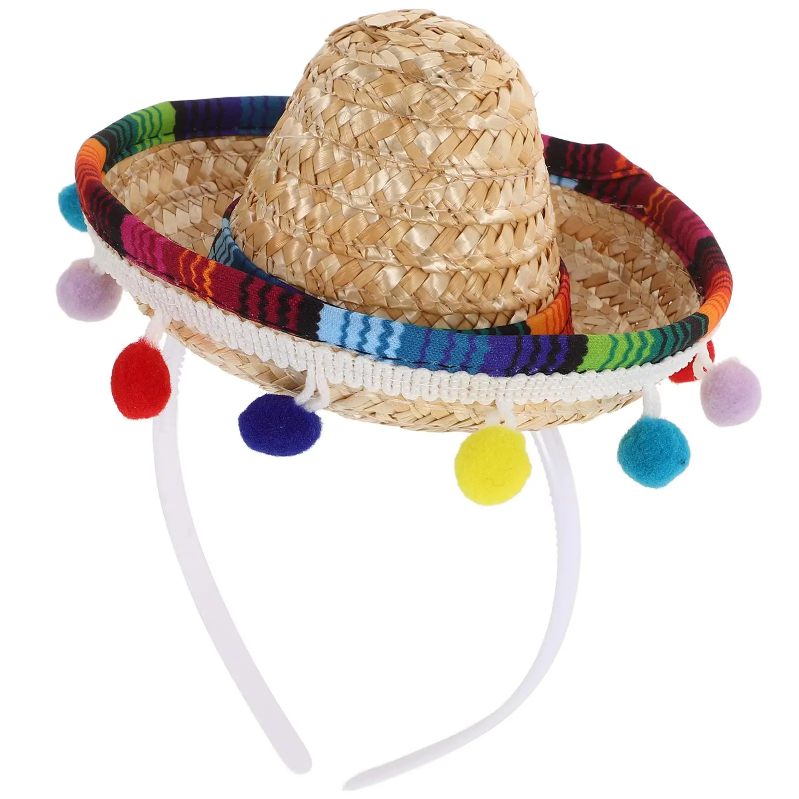 

Mexican Party Hats Children Mini Sombreros Birthday Carnival Decorations Kids Accessories Summer Hat