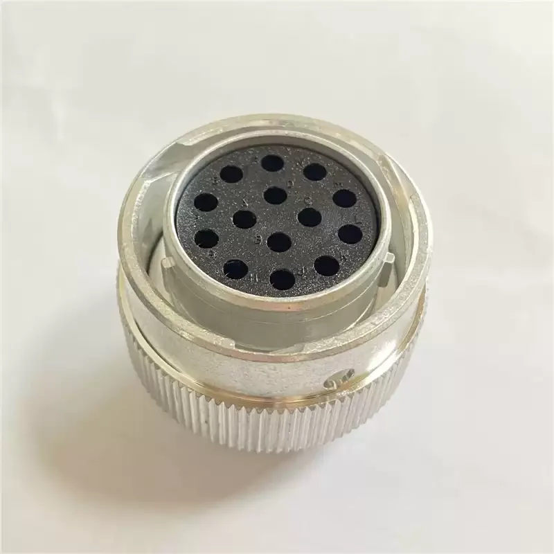 HD36-18-14SN Automotive Waterproof Plug 14 Hole Metal Round Female End Sheath