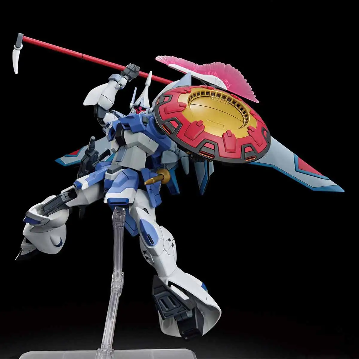 バンダイ本物のオリジナルガンプラモデルキット HGUC 1/144 アニメフィギュア ZGMF-2027/A ギアンストロームアクションフィギュア模型玩具ギフト子供のための