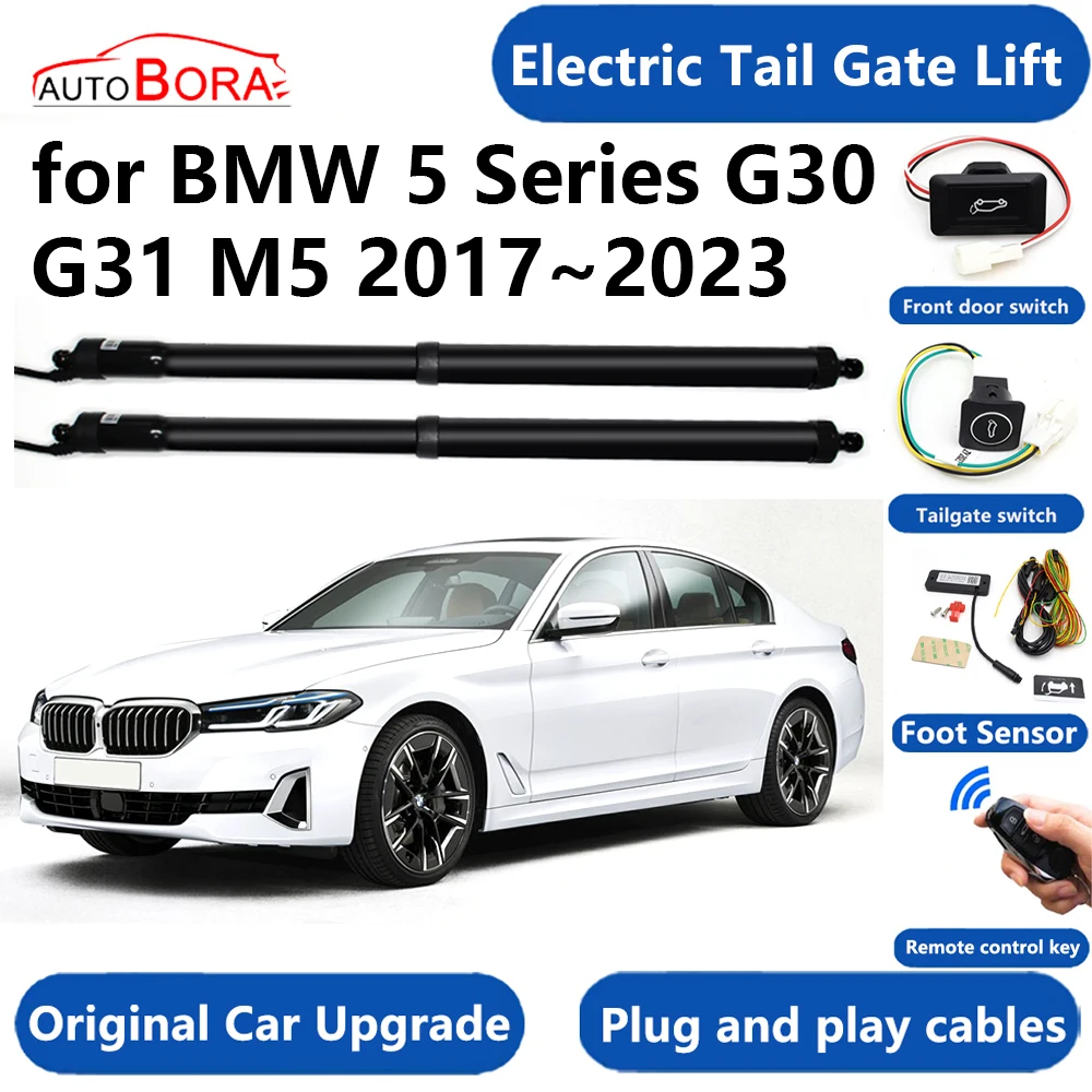 

Car Electric Tail Gate Lift System Power Liftgate Kit Auto Automatic Tailgate Opener for BMW 5 Series G30 G31 M5 2017~2023