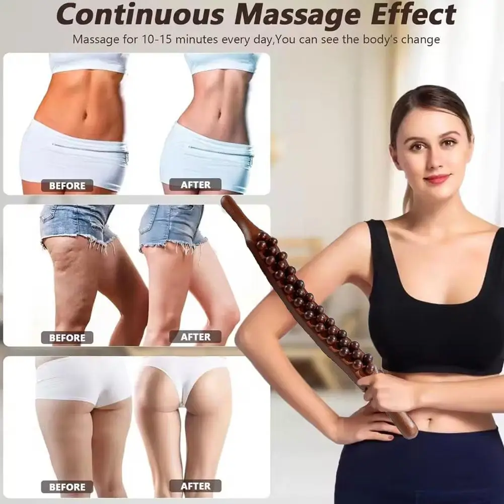Universal Set of 37 59 65 Styles Muscle Relaxation Tools - Rolling Bars Massage Sticks Scraping Sticks for Stomach Tendon Pushin