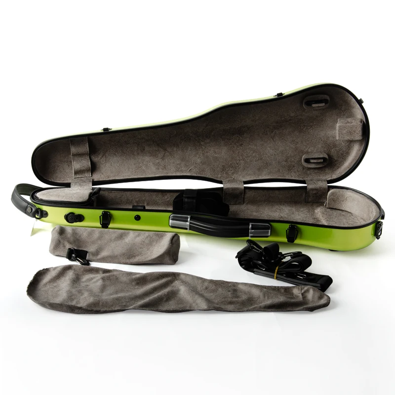 CHRISTINA Ultralight Violin Case Fluorescent Green 4/4-3/4 Size Adjustable NEW Composite Material Fashion Style Violin Box