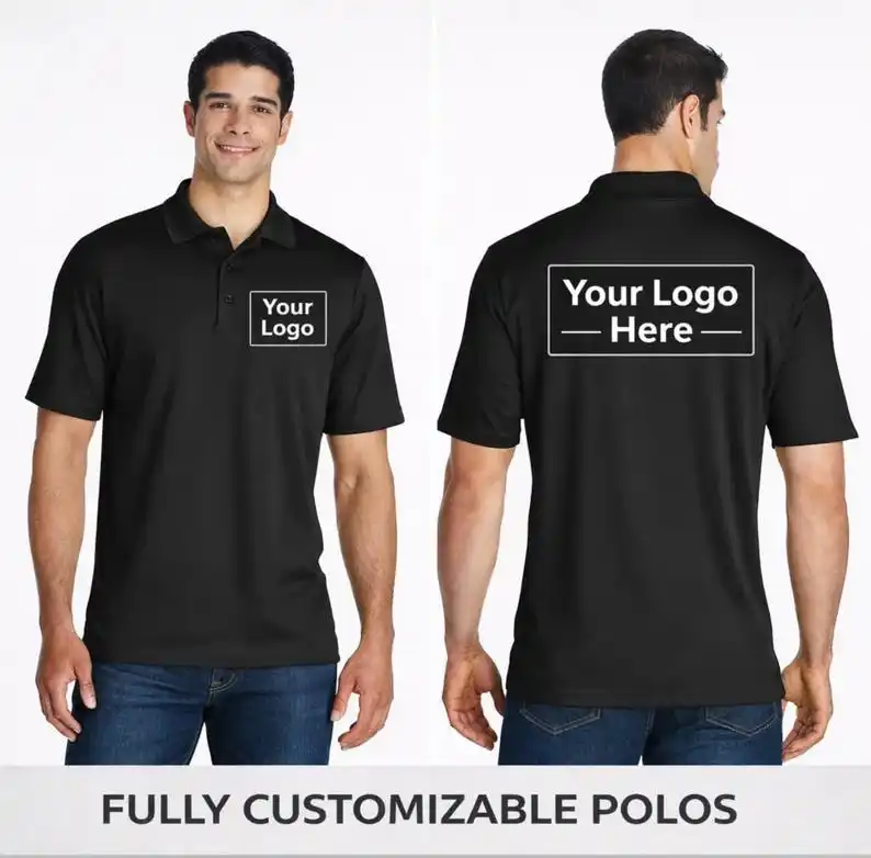 Custom Business Branding Logo Apparel Polo Women Men Add Logo Workwear Polo ShirtCompany Gofts Team Sport Breathable Clothing