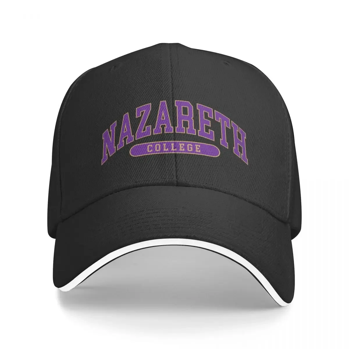 

nazareth - college font curved Baseball Cap Designer Hat |-F-| Snap Back Hat Designer Man Women's