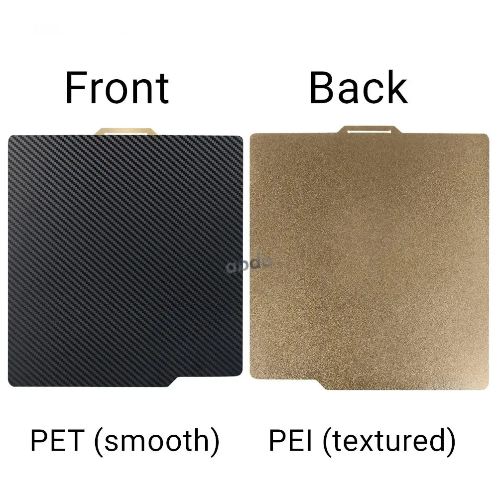 Für Bambu Lab Bauplatte Pei Blatt Federstahlblech 257x257mm PEO PET PEY H1H Glatte PEI für Bambus X1C P1s für Bambulabs A1 – Detail 2