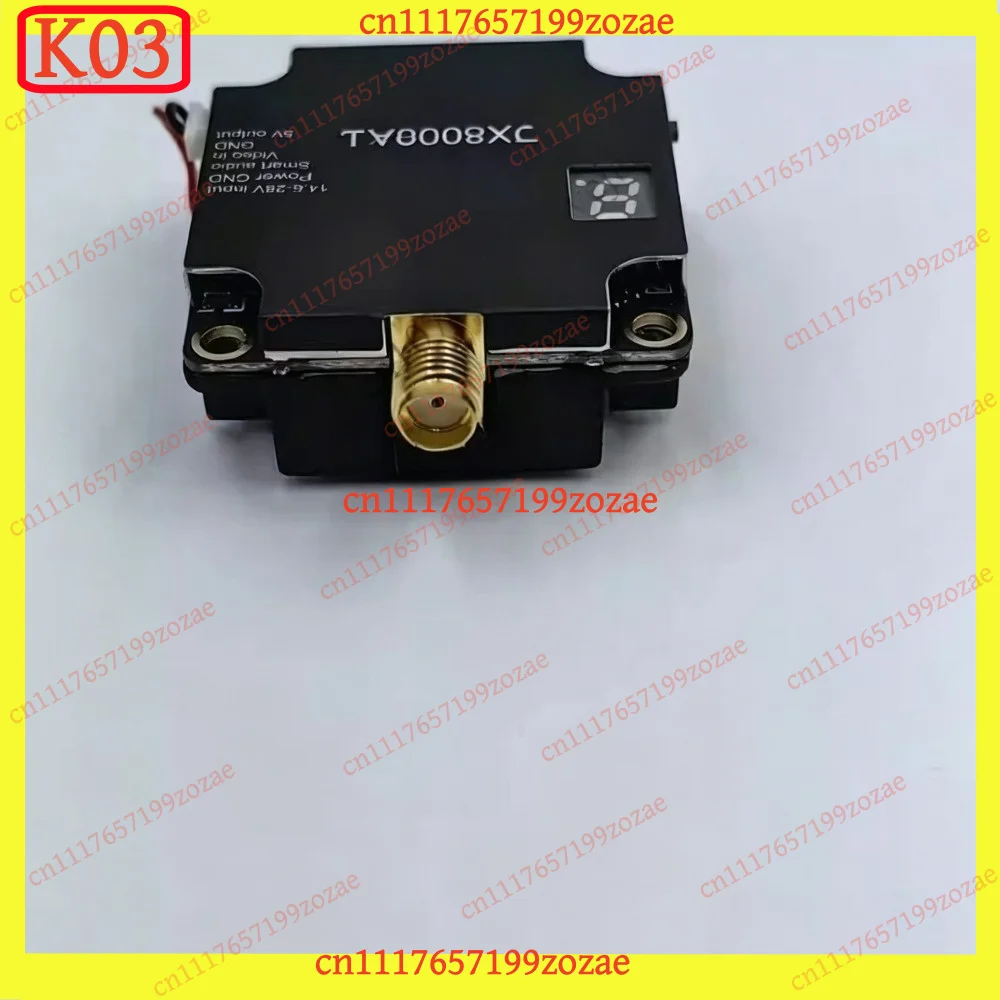 KJ02 TX8000AC 5.8G 8W 96CH Long-Range Transmitter for RC Models, Replacement Parts