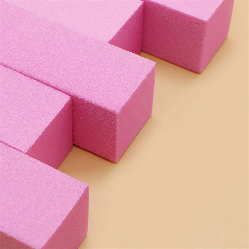 1/5/10/20/50Pcs Nail Buffer Block 4 Sided Professional Nail Files and Buffer Nail Sanding Tools for Gel Natural Acrylic Nails