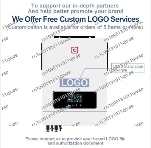 with Dual PV Input Solar Charge Controller Dual Output On/Off-Grid Solar Inverter 4.2kw 6.2kw 10.2kw Hybrid Inverter