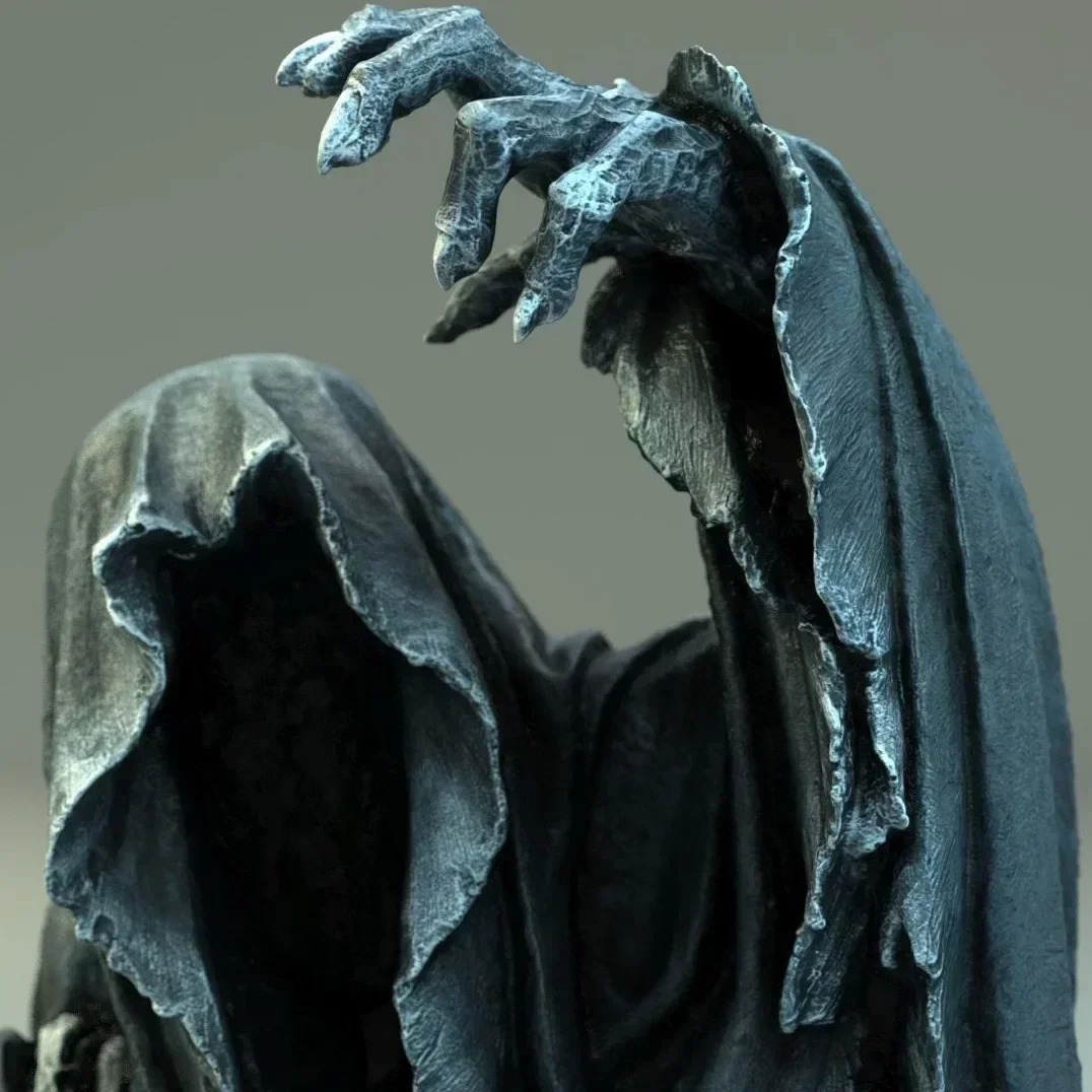 Reaper Death ghost Ringwraiths Bust Resin Statue Model Halloween haunted house escape room Desktop Home Decor Ornament Crafts
