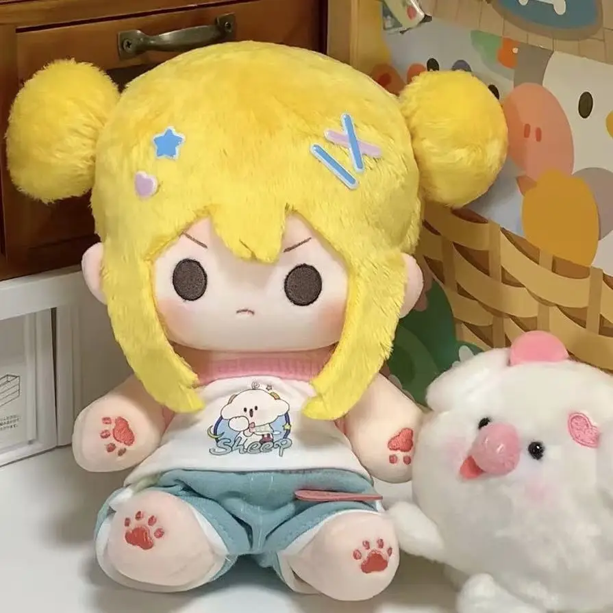 20cm Lucy Heartfilia Anime rysunek cosplay pluszowy element ubioru bawełniana lalka zabawki dla dzieci Cartoon kolekcjonerskie zabawki prezentowe