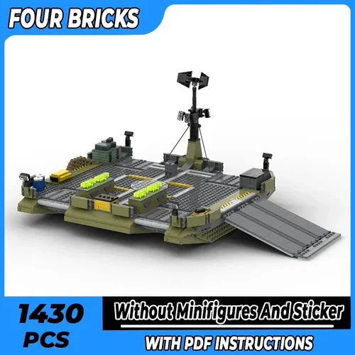 Modèle de jeu populaire Moc, briques de construction, Base de fonctionnement infini, blocs technologiques, cadeaux, jouets de noël, ensembles de bricolage, assemblage