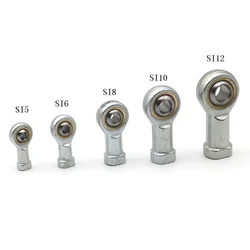 1PCS SI8T/K PHSA8 Right Hand Ball Joint Metric Threaded Rod End  Bearing SI8TK 5mm/6mm/8mm/10mm/12mm/14mm/16mm/18mm/20mm Female