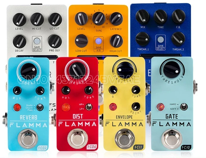 

Flamma FS series FC series reverberation distortion overload delay drum machine LOOP single block effector