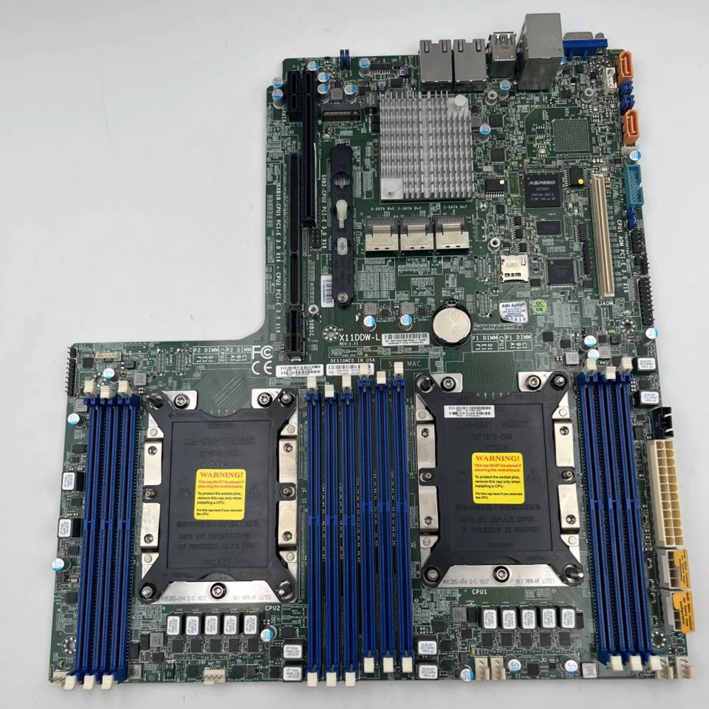 

For Supermicro Workstation Motherboard C621 LGA-3647 DDR4 PCI-E 3.0 X11DDW-L