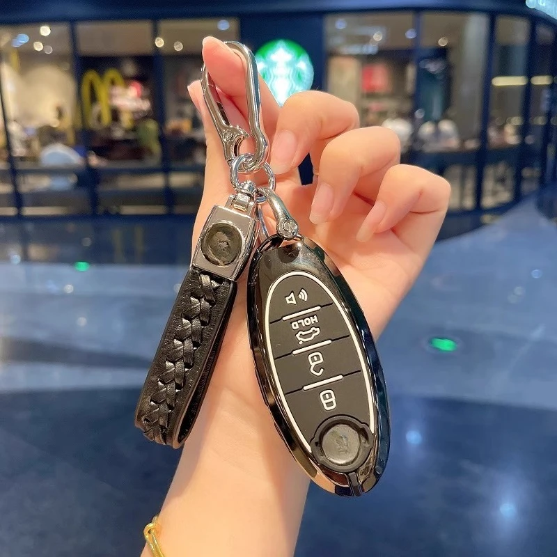 

For Nissan's new Xuan Yi key protection case is suitable for Qijun Teana shell, Xiake Qida Tuda Loulan Jinke buckle bag
